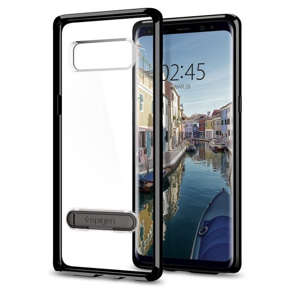 Samsung Galaxy Note 8 Spigen Ultra Hybrid S Case - Midnight Black Samsung Galaxy Note 8 Spigen Ultra Hybrid S Case - Midnight Black