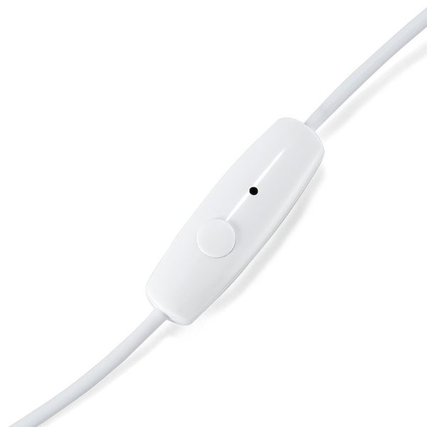 Riversong Deep Bass In-Ear Headphone with Mic (White)