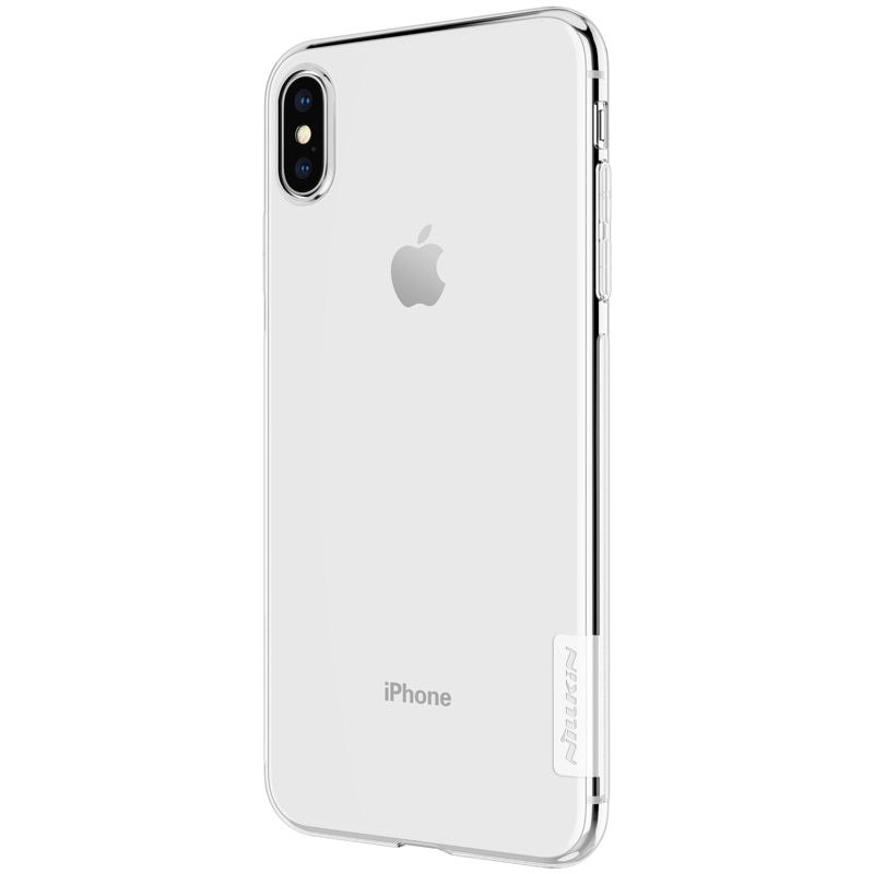 Apple iPhone XS MAX Premium Silicon Cover - Transparent