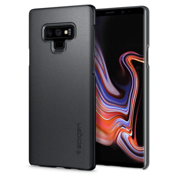 Spigen Galaxy Note 9 Case Thin Fit Graphite Gray 599CS24567 - Image 1