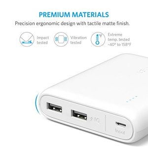 Anker PowerCore 10400 mAh with Power IQ - White A1214H21 BB - Image 4