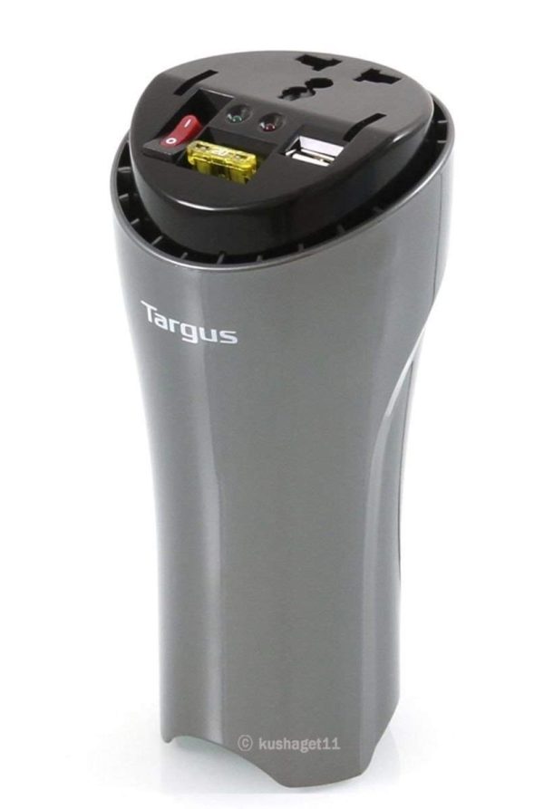 51TNYhe58cL._SL1200_ Targus AC Automotive 200W power inverter with USB fast charging port ( APV018AP ) - Image 4
