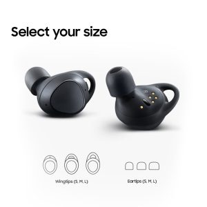 Samsung Gear IconX (2018 Edition) Bluetooth Cord-free Fitness Earbuds, - Black - Image 3