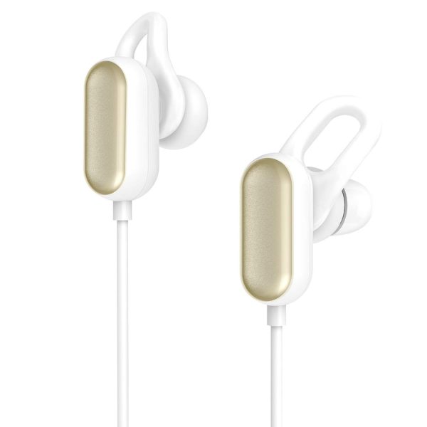 Mi Sports Bluetooth Earphone Youth Edition Wireless Bluetooth 4.1 with Microphone - White - Image 3