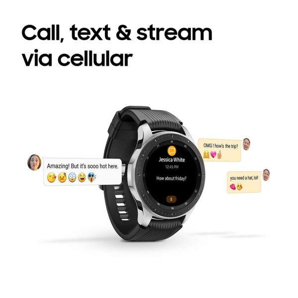 Samsung Galaxy Watch (46mm) Silver (Bluetooth) - Image 9