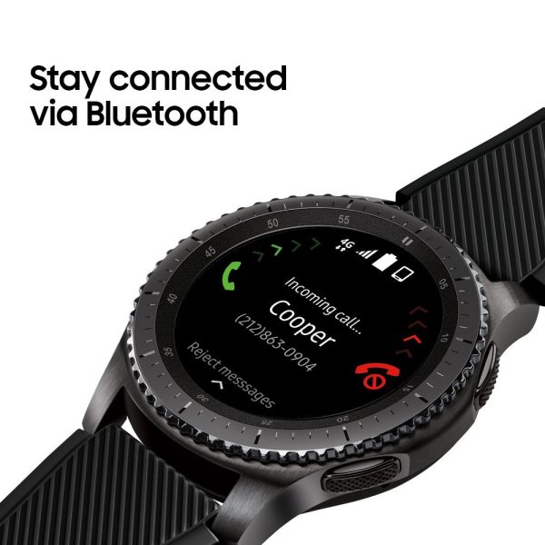 Samsung Gear S3 Frontier Smartwatch (Bluetooth) - space grey - Image 5
