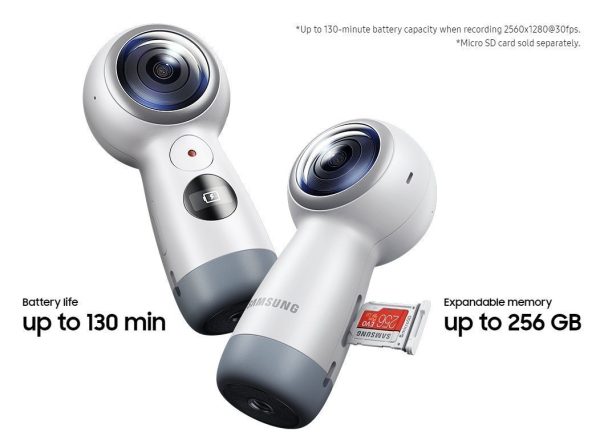 Samsung Gear 360 Spherical Cam 360 degree 4K Camera - Image 7