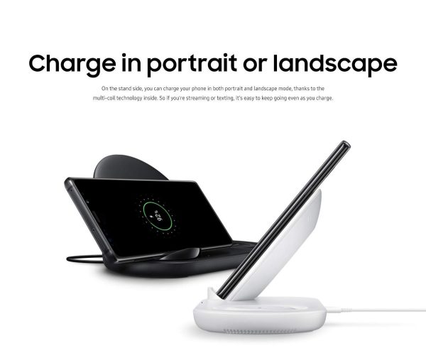 Samsung Wireless Charger Duo, Fast Charge Stand / Pad For Phones / Watches - Image 4