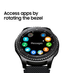 Samsung Gear S3 Frontier Smartwatch (Bluetooth) - space grey - Image 9
