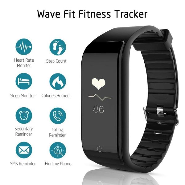 61itZ07jsFL._SL1000_ Riversong Wave Fit Fitness Tracker - Image 3