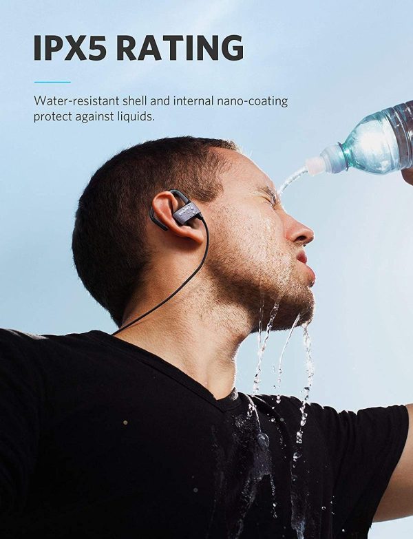 Anker Soundcore Arc Wireless Sport Earphones With IPX5 Water Resistant and Flexible EarHooks A3261HF1 - Image 6