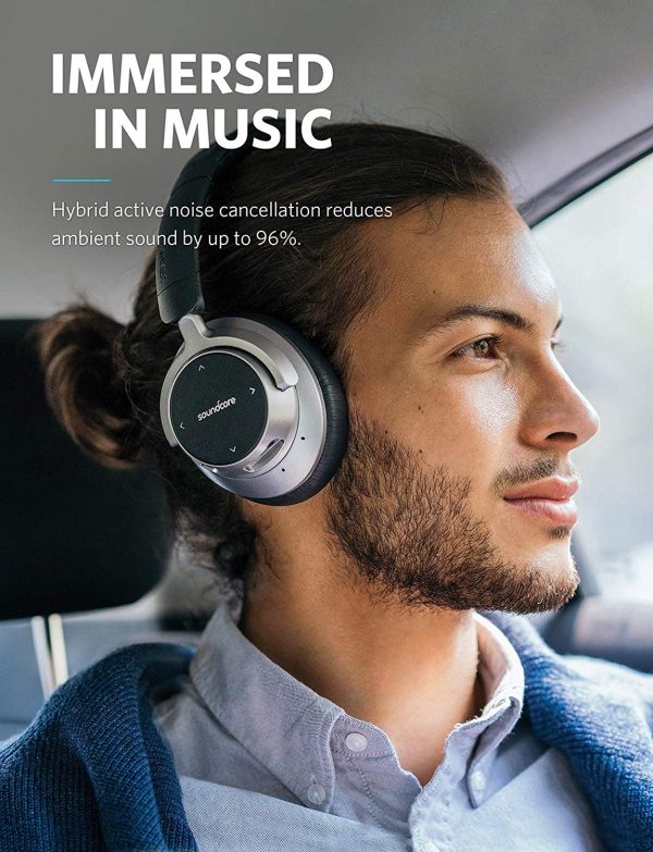 Anker Soundcore Space NC Wireless Noise Canceling Headphones with Touch Control - A3021HF1 - Image 3