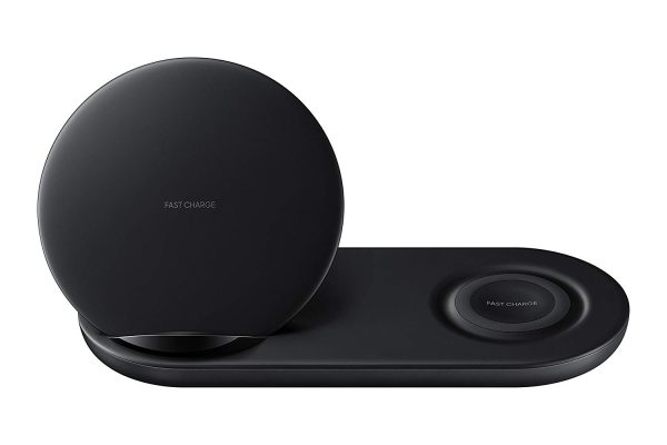 71SN9yISZxL._SL1500_ Samsung Wireless Charger Duo, Fast Charge Stand / Pad For Phones / Watches - Image 1