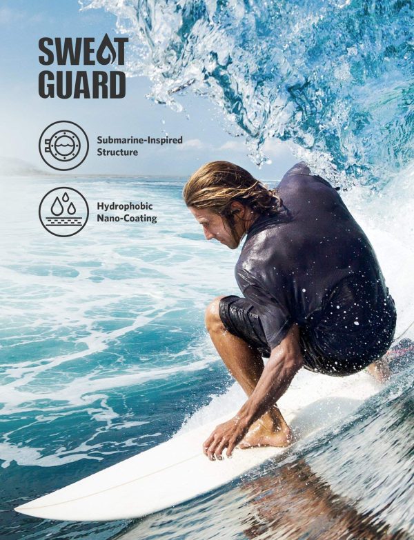 Anker Wireless Headphones, Soundcore Spirit X Bluetooth Sports Headsets w/Mic - Black A3451011 - Image 4