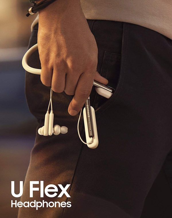 Samsung U Flex Bluetooth Wireless In-ear Flexible Headphones with Microphone, Black - Image 6