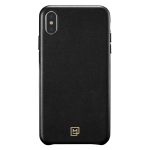Spigen iPhone XS Max Case La Manon câlin Chic Black (Leather Case) 065CS25092