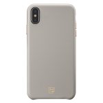 Spigen iPhone XS Max Case La Manon câlin Oatmeal Beige (Leather Case) 065CS25093