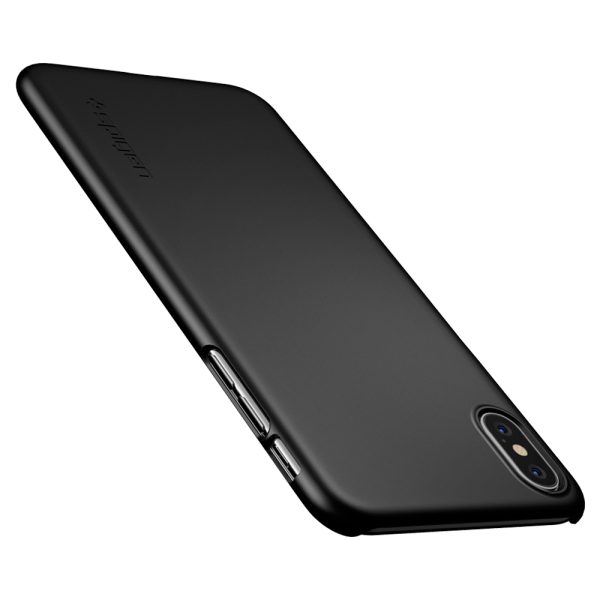 Spigen iPhone XS Max Case Thin Fit Black 065CS24824 - Image 7