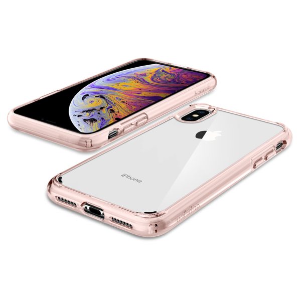 detail_ip65_uh_rose_03 Spigen iPhone XS Max Case Ultra Hybrid Rose Crystal (Ver.2) 065CS25129 - Image 4