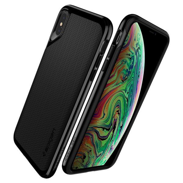 Spigen iPhone XS Max Case Neo Hybrid Jet Black 065CS24839 - Image 11