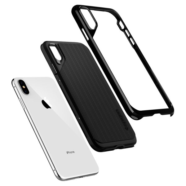 Spigen iPhone XS Max Case Neo Hybrid Jet Black 065CS24839 - Image 12