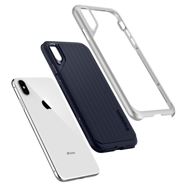 detail_iphone_6.5_neo_hybrid_05 Spigen iPhone XS Max Case Neo Hybrid Satin Silver 065CS24840 - Image 5