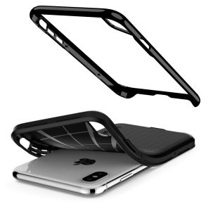 Spigen iPhone XS Max Case Neo Hybrid Jet Black 065CS24839 - Image 13