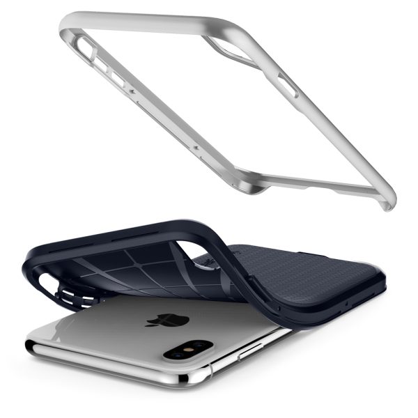 detail_iphone_6.5_neo_hybrid_06 Spigen iPhone XS Max Case Neo Hybrid Satin Silver 065CS24840 - Image 6