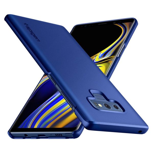Spigen Galaxy Note 9 Case Thin Fit Ocean Blue 599CS25051 - Image 6