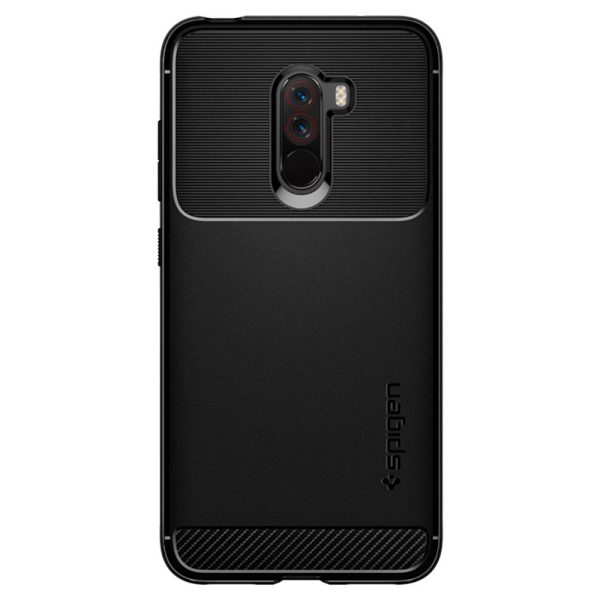 Pocofone Poco F1 Case Rugged Armor Matte Black S23CS25224 - Image 6