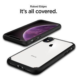 Spigen iPhone XS Max Case Ultra Hybrid Matte Black (Ver.2) 065CS25128 - Image 5