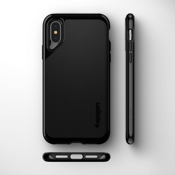 Spigen iPhone XS Max Case Neo Hybrid Jet Black 065CS24839 - Image 7