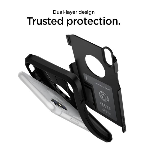 id_ip65_tough_armor_blk_02 Spigen iPhone XS Max Case Tough Armor Black (Ver.2) 065CS25130 - Image 5