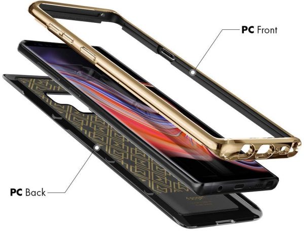 Spigen Galaxy Note 9 Case La Manon étui Gold Black (Ver.2) 599CS25309 - Image 3