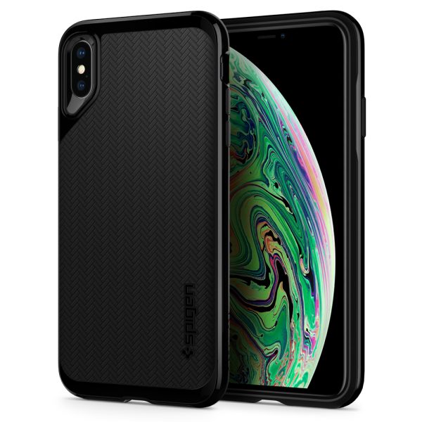 Spigen iPhone XS Max Case Neo Hybrid Jet Black 065CS24839 - Image 8