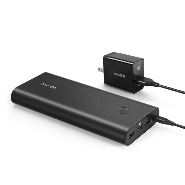Anker PowerCore plus 26800 Premium Portable Charger With  POWERPORT+1 - BLACK [PACK OF 2] DEALS-001 - Image 1