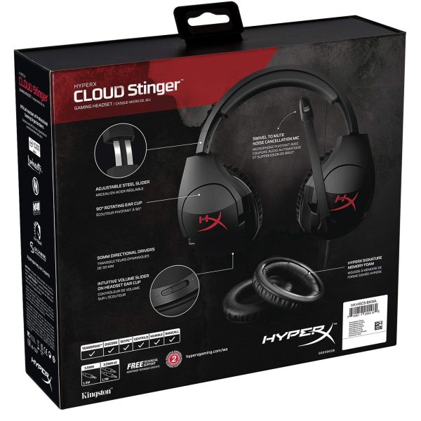 HyperX Cloud Stinger Gaming Headset for PC, Xbox One¹, PS4 - Image 7