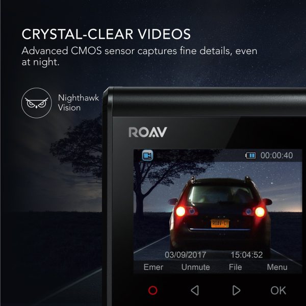 Roav DashCam C1 -  Black & Red - R21101L1 - Image 6