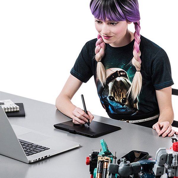 Wacom Intuos Art Pen&Touch Small Tablet CTH-490 - Image 6