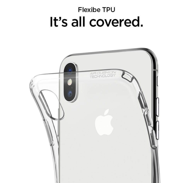 iPhone XS Max Case Crystal Flex Crystal Clear by Spigen 065CS24862 - Image 2