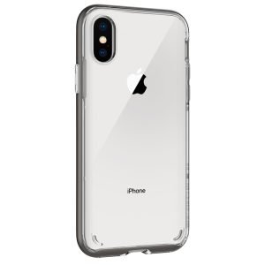 iPhone XS / iPhone X Case Neo Hybrid Crystal Gunmetal by Spigen 063CS24924