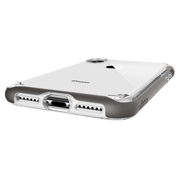 iPhone XS / iPhone X Case Neo Hybrid Crystal Gunmetal by Spigen 063CS24924 - Image 11