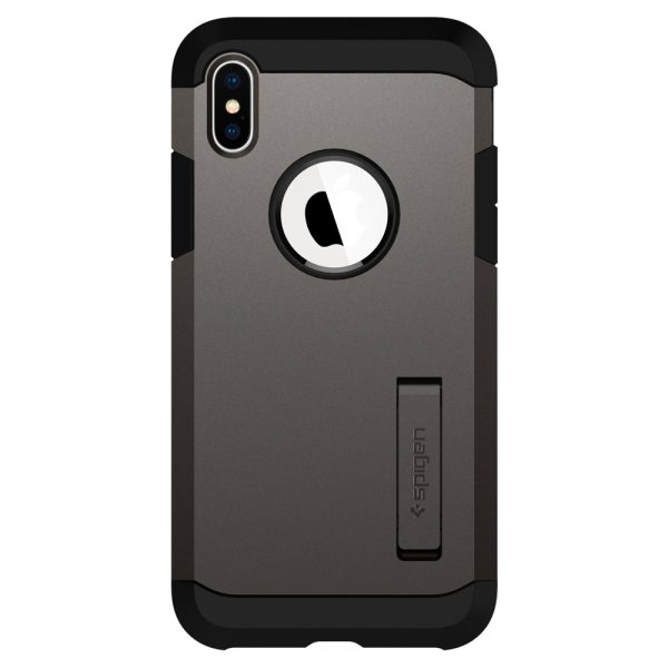detail_ip58_tough_armor_gunmetal_01 iPhone XS Case Tough Armor Gunmetal (Ver.2) by Spigen 063CS25119 - Image 13