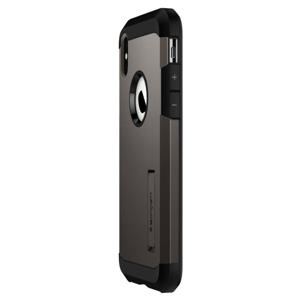 detail_ip58_tough_armor_gunmetal_03 iPhone XS Case Tough Armor Gunmetal (Ver.2) by Spigen 063CS25119 - Image 11