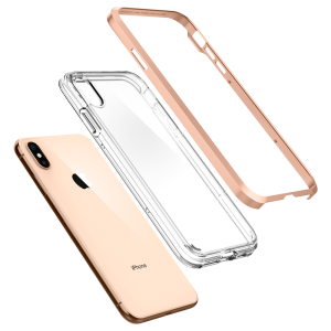 iPhone XS Max Case Neo Hybrid Crystal Blush Gold by Spigen 065CS25354 - Image 2