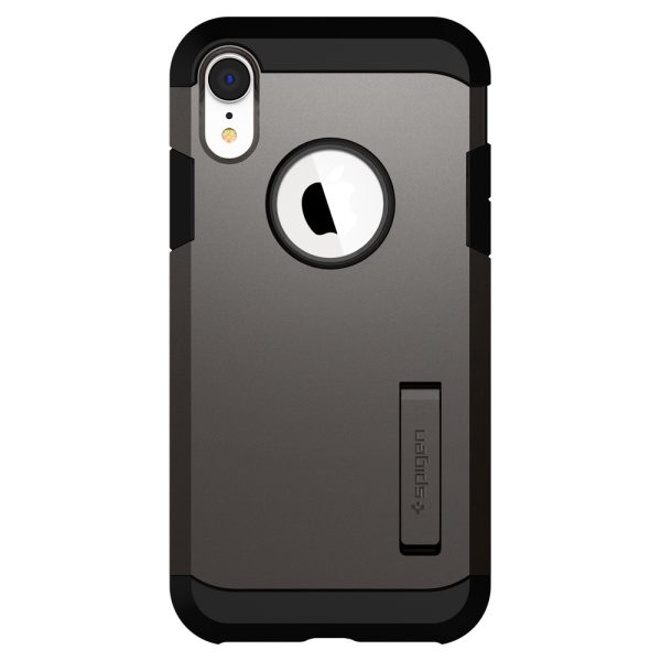 iPhone XR Case Tough Armor Gunmetal by Spigen 064CS24877 - Image 2