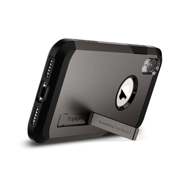 iPhone XR Case Tough Armor Gunmetal by Spigen 064CS24877 - Image 5