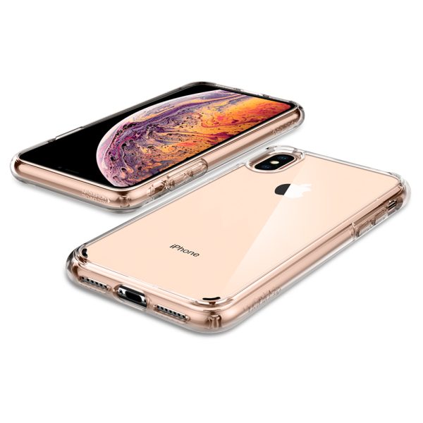 detail_ip65_uh_cr_03 iPhone XS Max Case Ultra Hybrid Crystal Clear (Ver.2) by Spigen 065CS25127 - Image 3