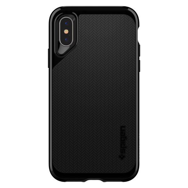 detail_iphone_5.8_neo_hybrid_01 iPhone XS Case Neo Hybrid Jet Black by Spigen 063CS24919 - Image 1