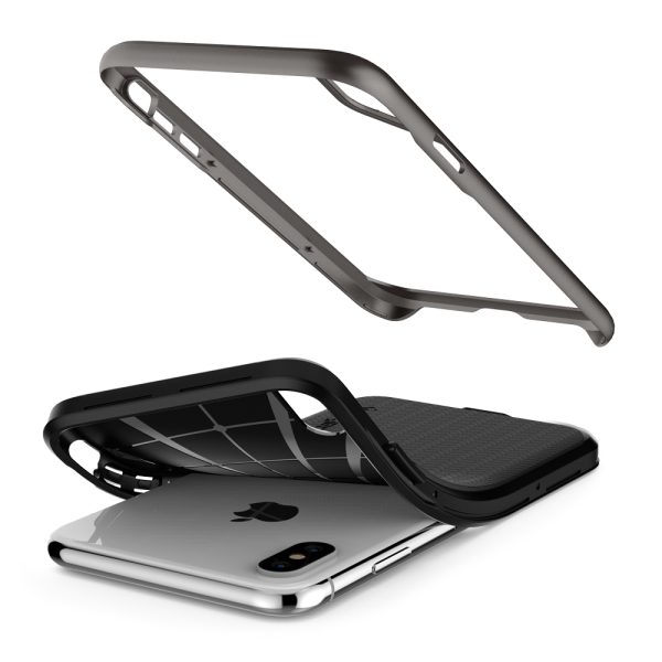 iPhone XS Case Neo Hybrid Gunmetal by Spigen 063CS24918 - Image 6